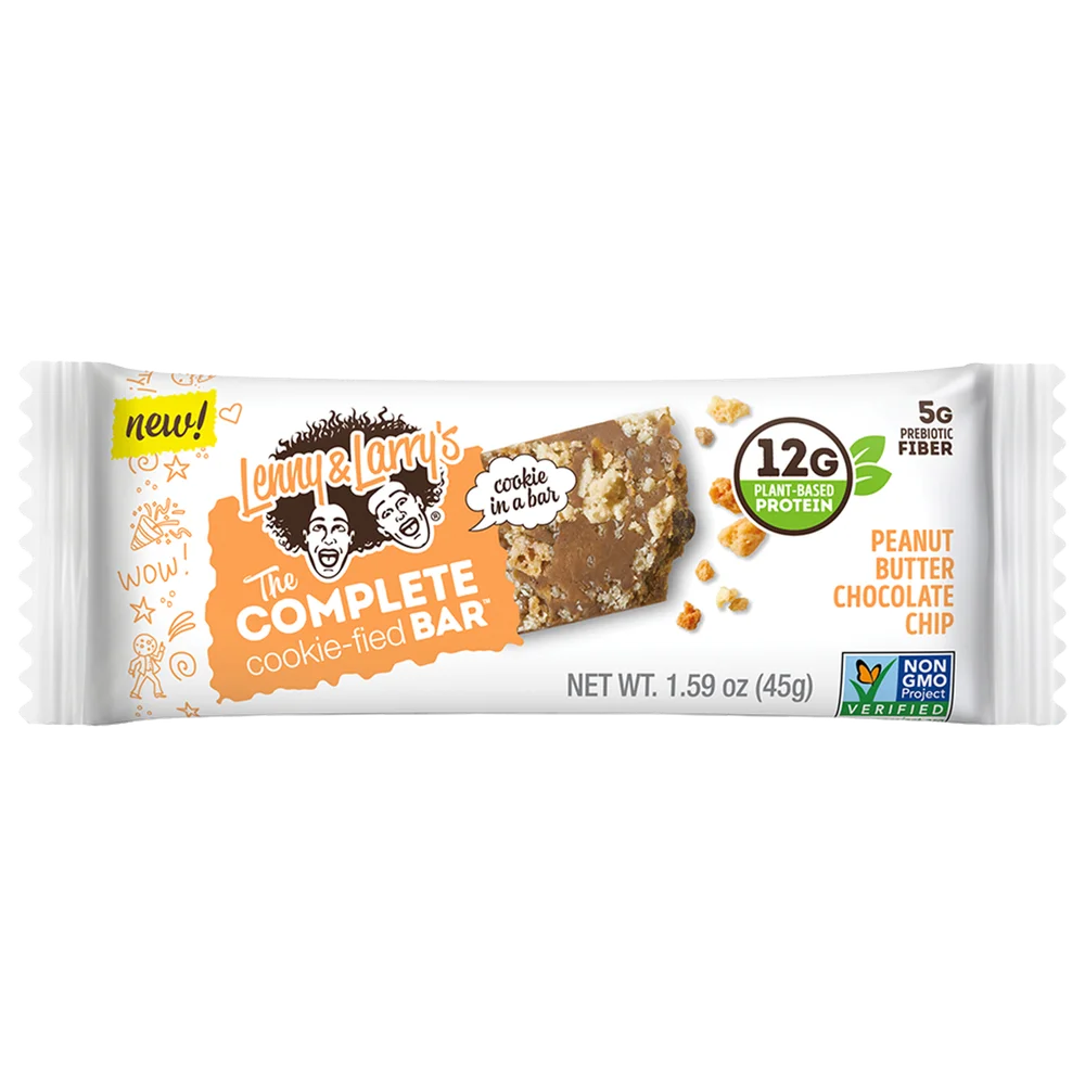 Lenny & Larry's The Complete Cookie-fied Bar 9x45g Peanut Butter Chocolate Chip