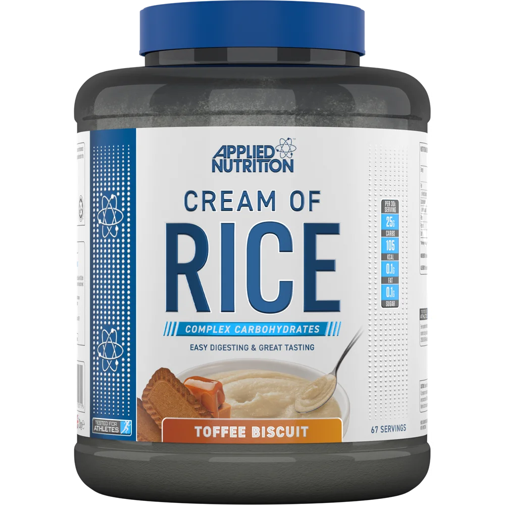 Applied Nutrition Cream Of Rice 2kg Toffee Biscuit