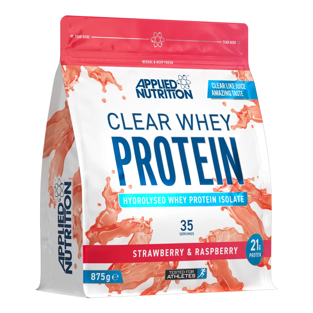 Applied Nutrition Clear Whey 875g Strawberry & Raspberry