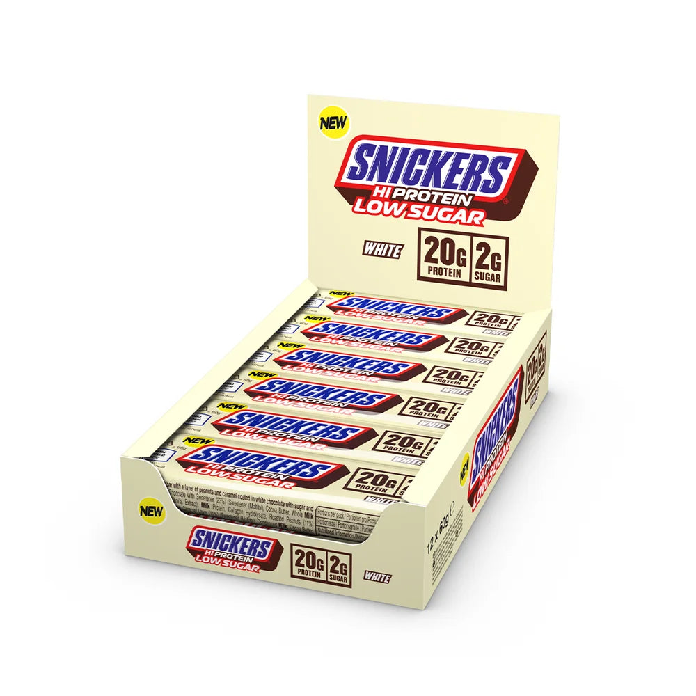 Snickers Low Sugar Protein Bar 12x57g White