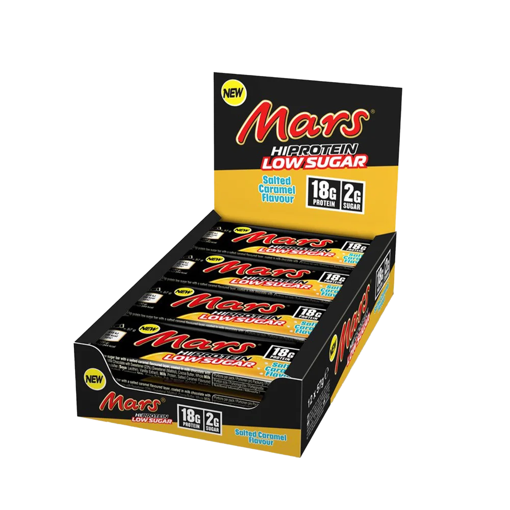 Mars Hi Protein Low Sugar 12x57g Salted Caramel