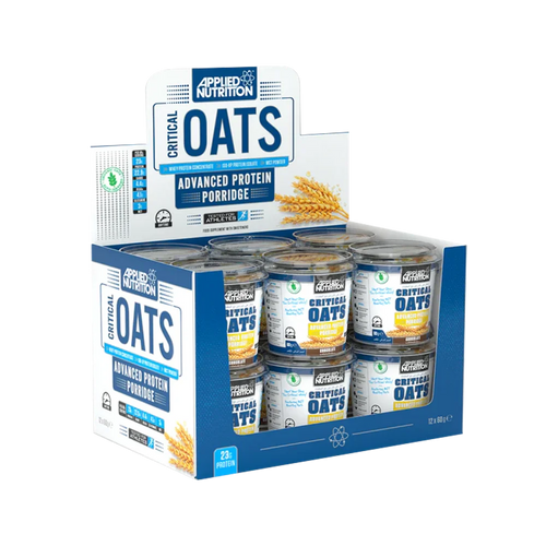 Applied Nutrition Critical Oats Protein Porridge 12x60g Chocolate