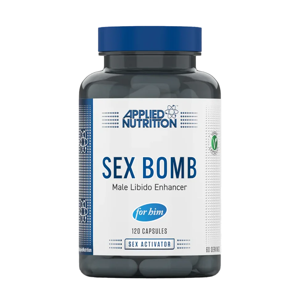 Applied Nutrition Sex Bomb Male Performance Support 120 Veg Caps