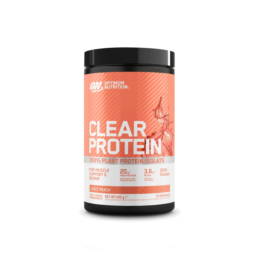 Optimum Nutrition Clear Protein 100% Plant Protein 280g Juicy Peach