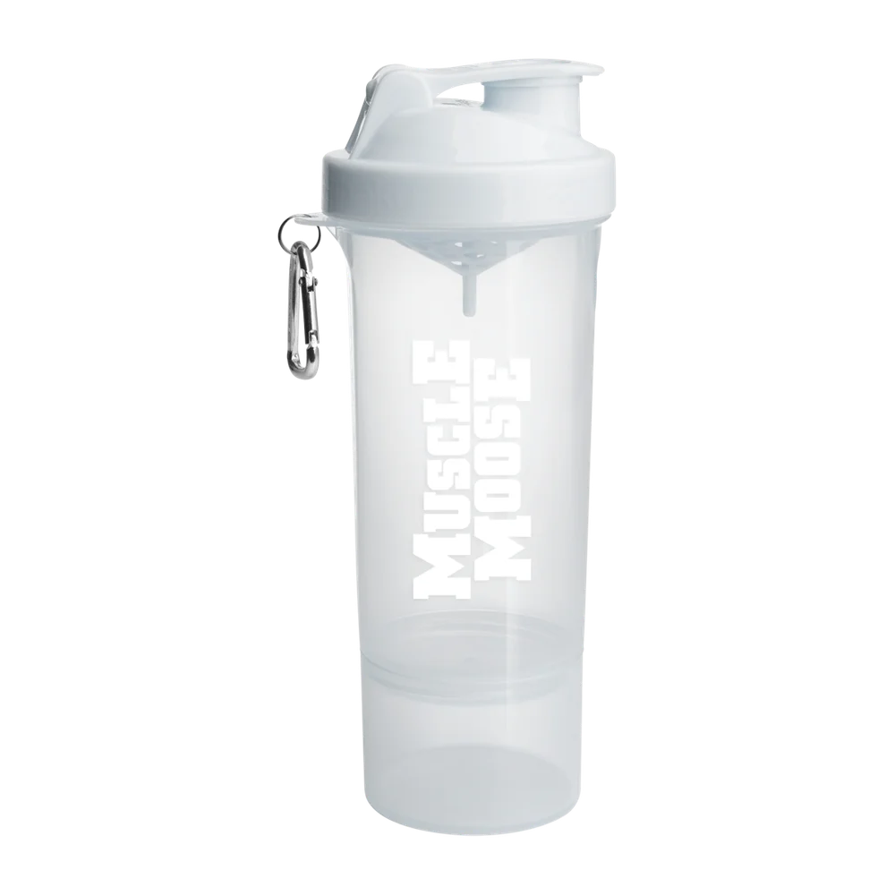 Muscle Moose Smartshake Slim 500ml White On White