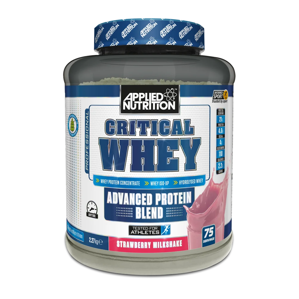 Applied Nutrition Critical Whey 2kg Strawberry Milkshake
