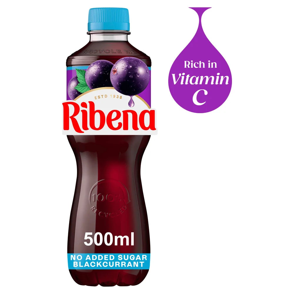 Ribena 12x500ml Blackcurrant (NAS)