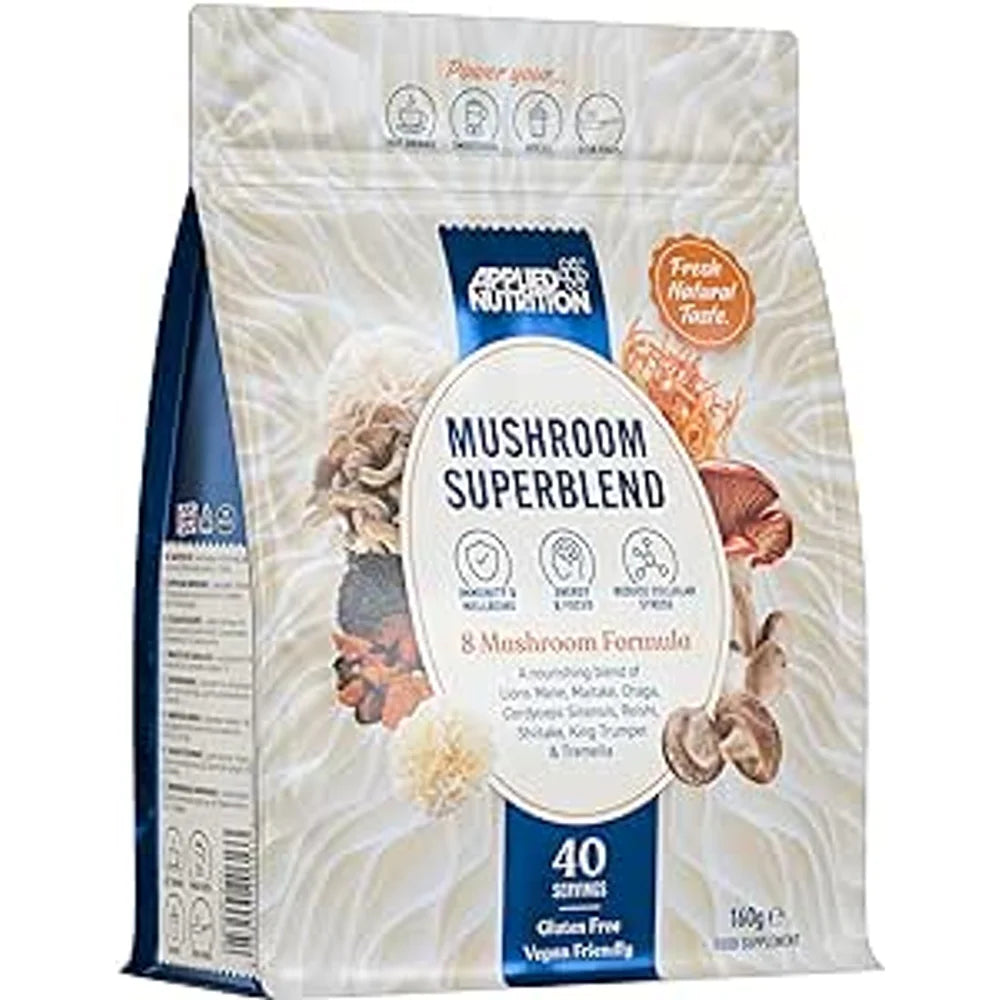 Applied Nutrition Mushroom Superblend 160g Unflavoured