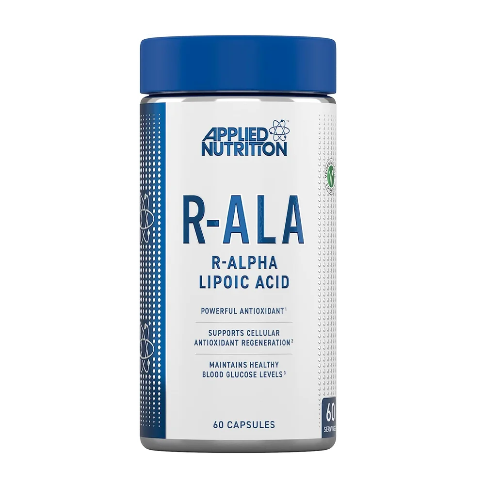 Applied Nutrition R-ALA R-ALPHA Lipoic Acid 60 Caps
