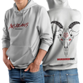 Murdered Out Insidious Hoodie L White