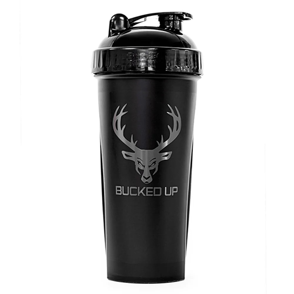 Bucked Up Perfect Shaker 28oz 795ml Black / Grey