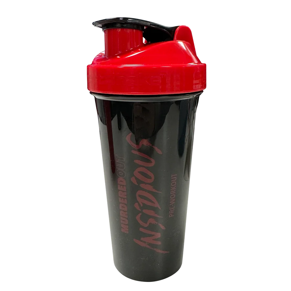 Murdered Out Smartshake Insidious Shaker 600ml Black & Red