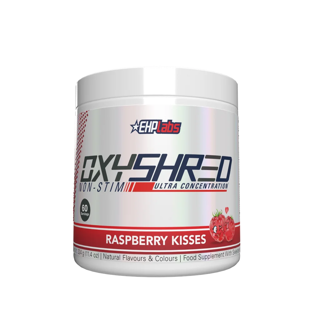 EHP Labs OxyShred Non-Stim 324g Raspberry Kisses