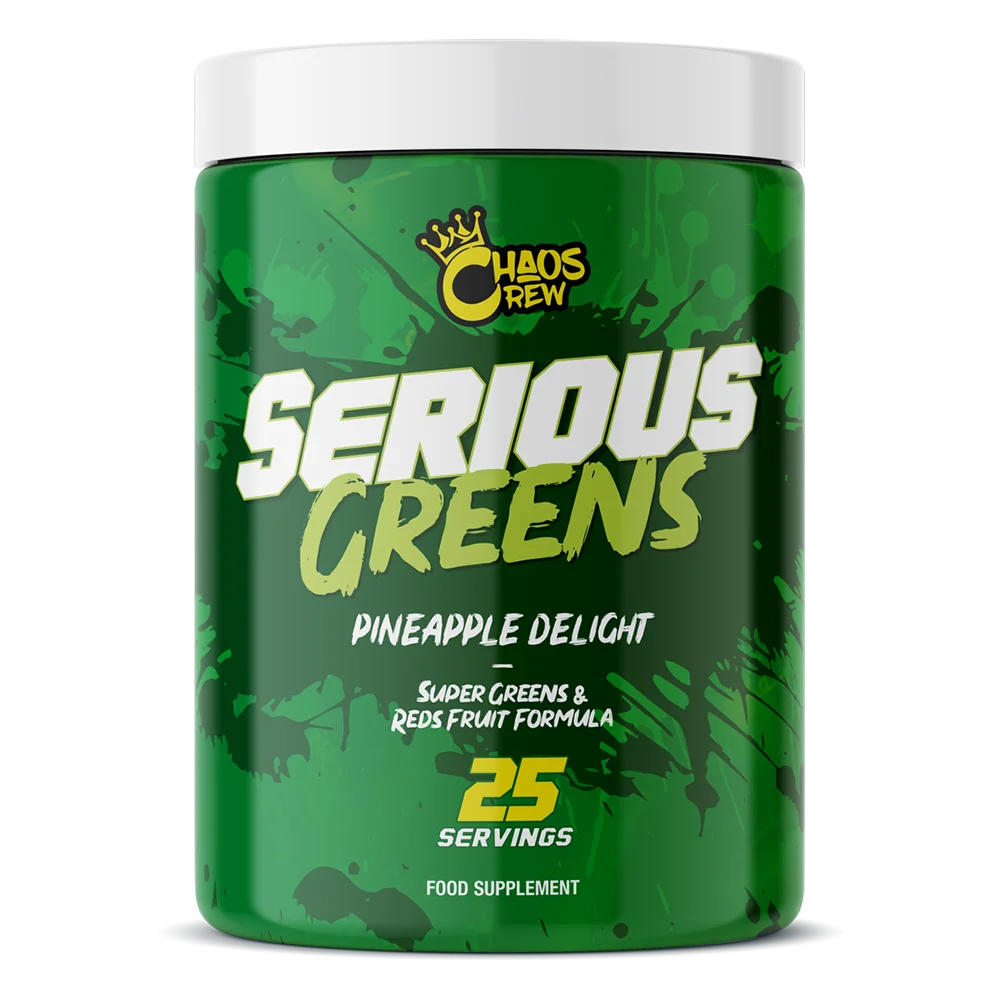 Chaos Crew Serious Greens 292g Pineapple Delight