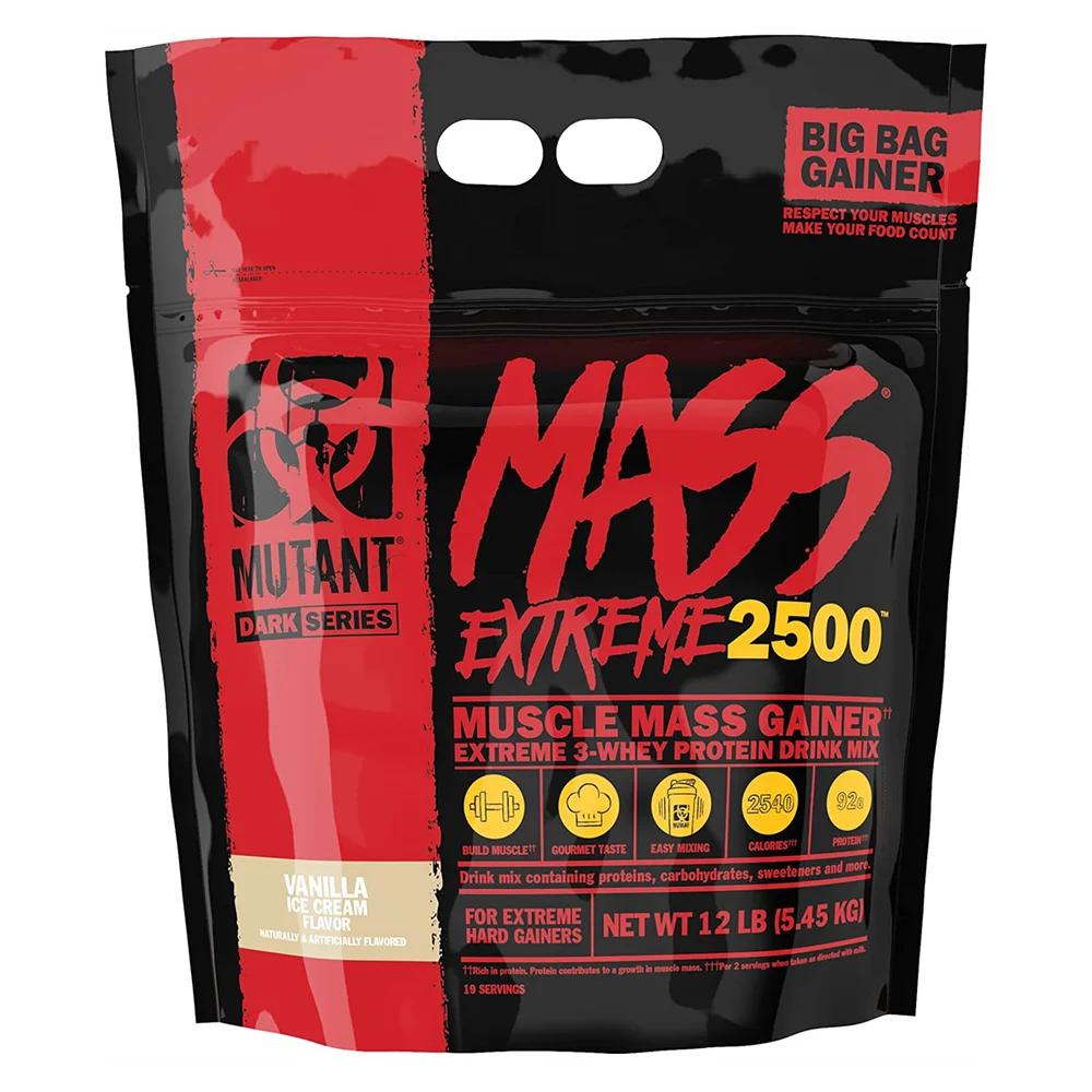 Mutant Mass Extreme 2500 5.45kg Vanilla Ice Cream