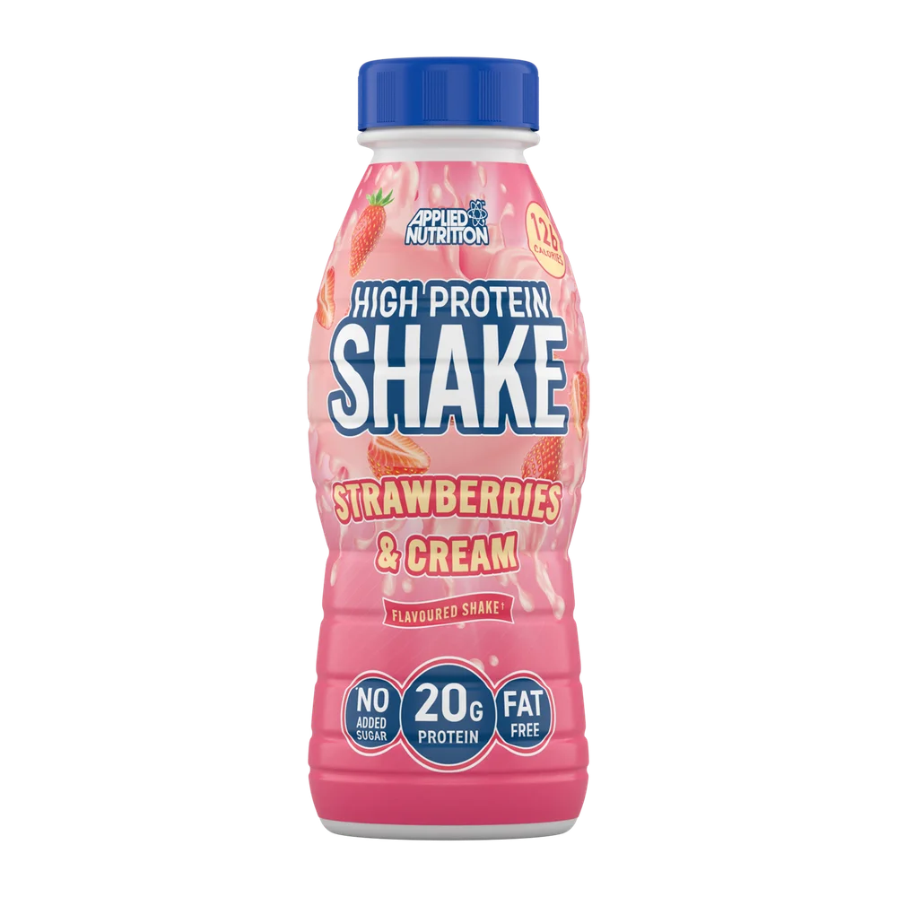 Applied Nutrition High Protein Shake 8x330ml Strawberries and Cream
