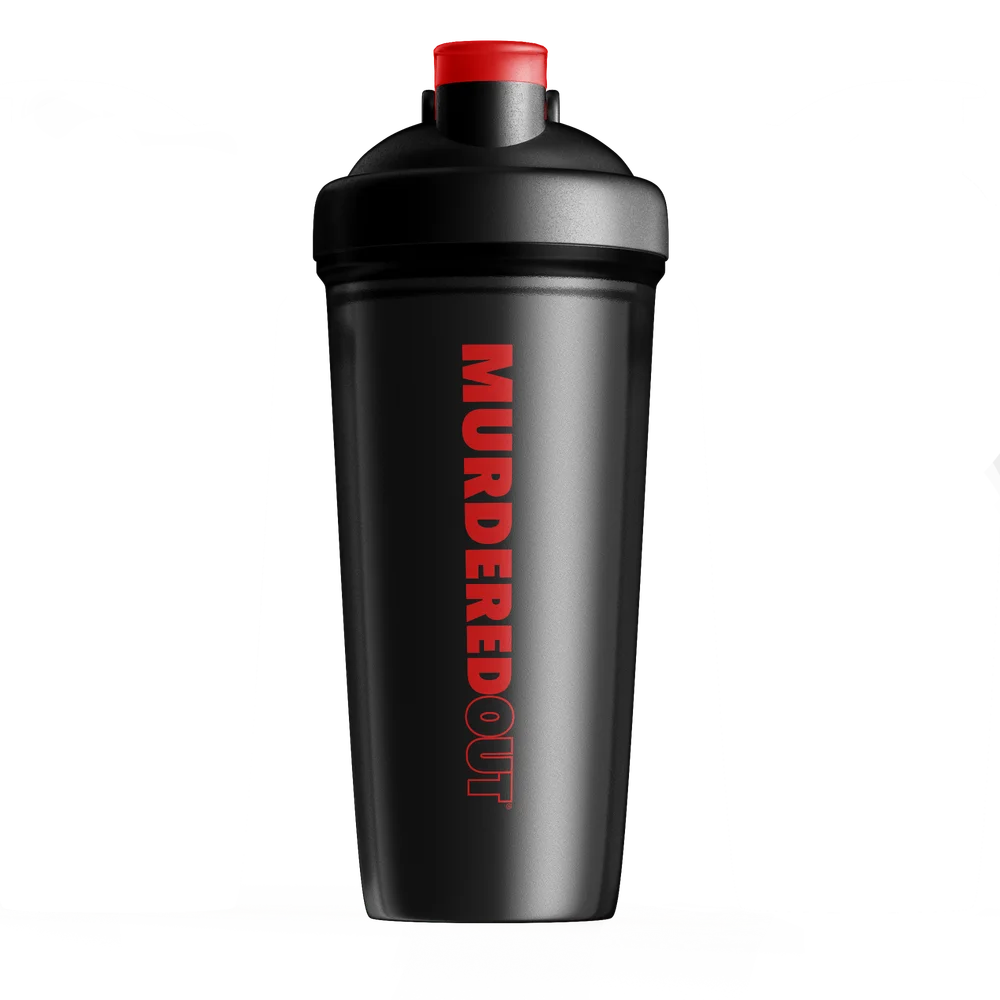 Murdered Out Smartshake Shaker 600ml Black & Red